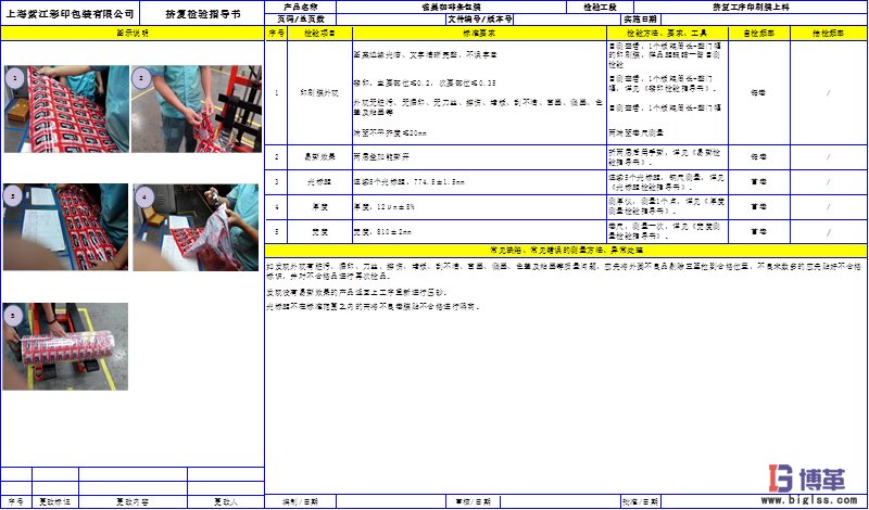 博革咨詢質量可視化管理系統項目