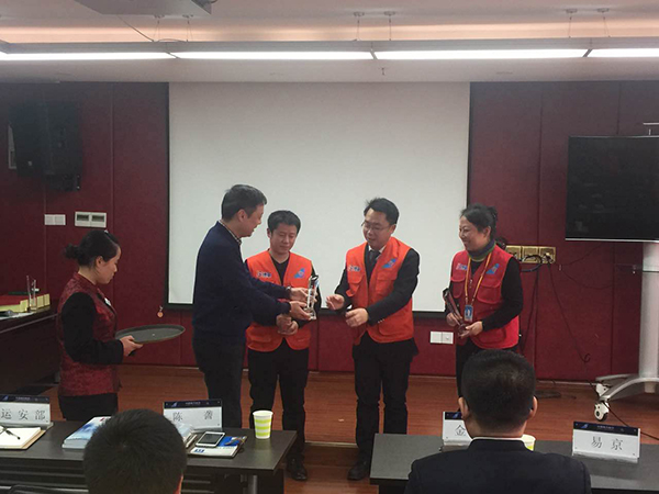 航空安全班組精益管理培訓頒獎現場 航空安全班組精益管理培訓頒獎現場