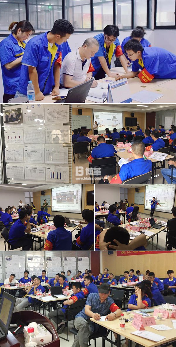 金牌班組長培訓輔導現場 金牌班組長培訓輔導現場